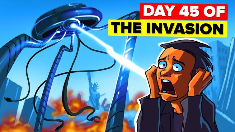I Survived 100 Days of THE INVASION (NOT MINECRAFT)