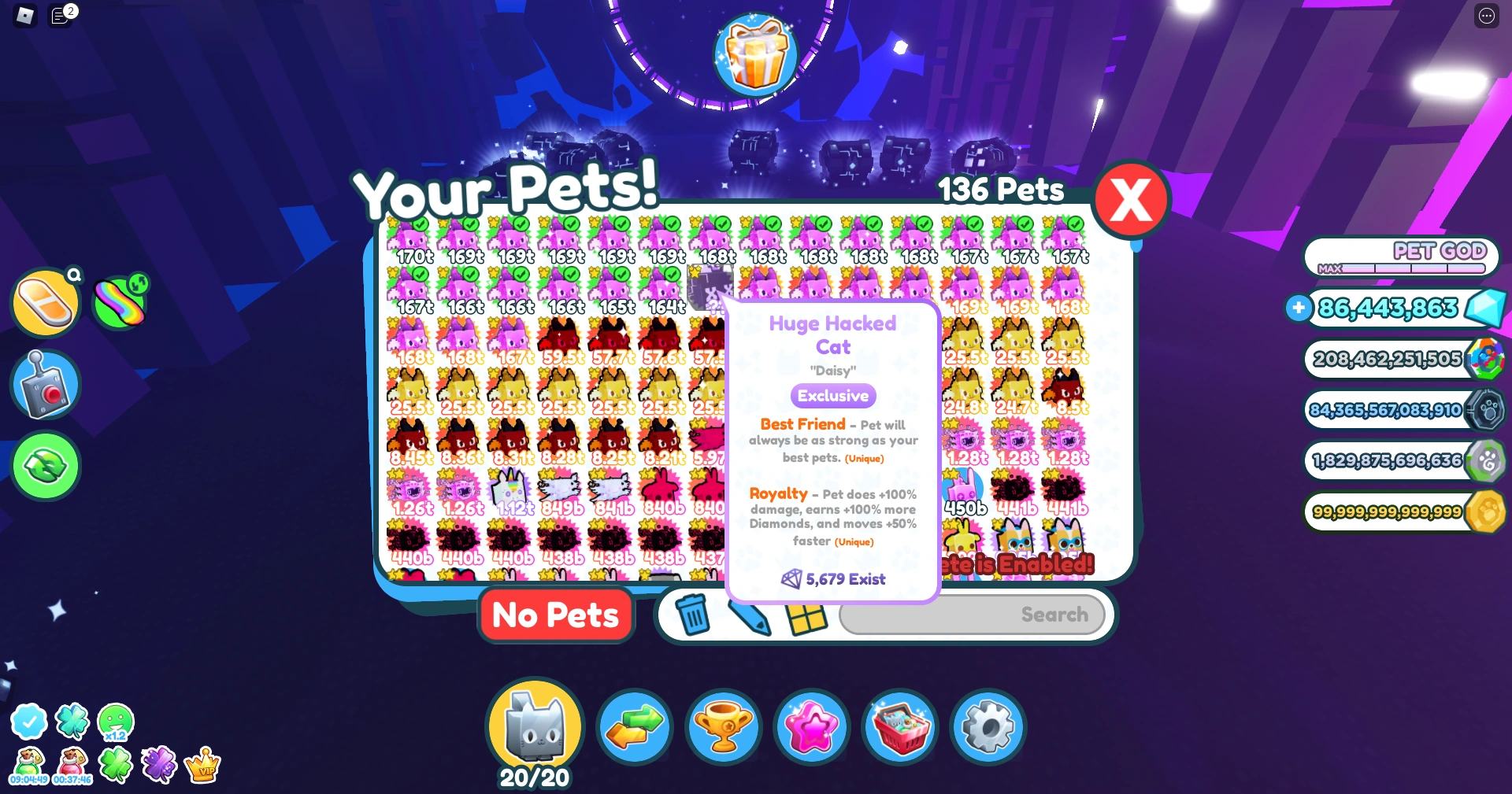 I hatched huge hacked cat (royalty btw) Fandom