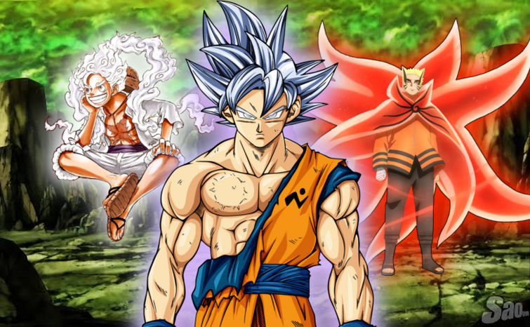 Baryon Mode Naruto VS Ultra Instinct Goku -  in 2023
