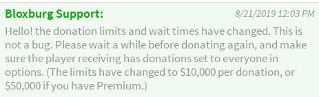 How To Donate On Bloxburg