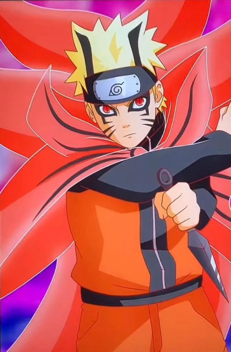 Teen Naruto Uzumaki Can fully utilize Baryon Mode and Is a complete god