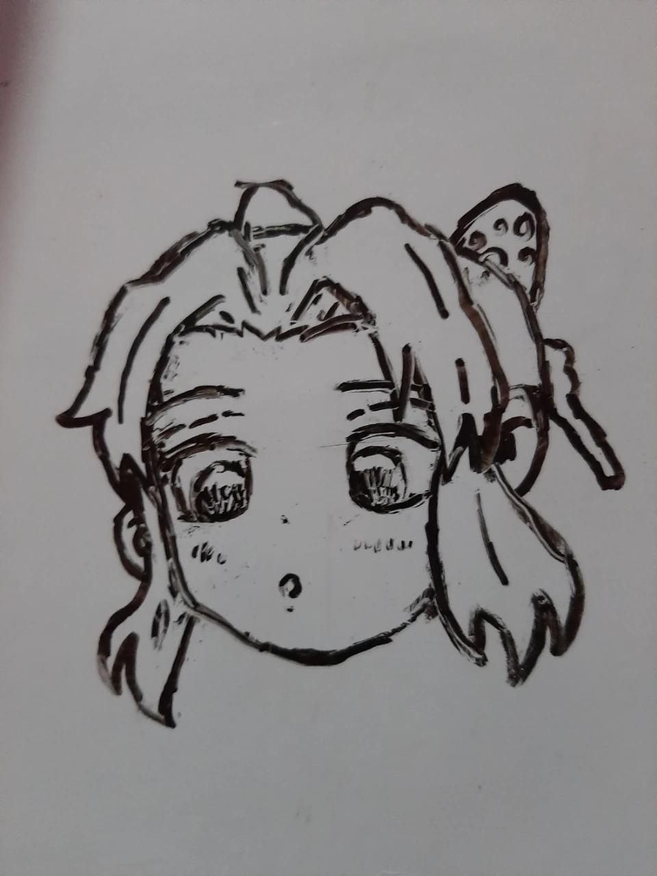 i draw surprised blush shinobu face Fandom