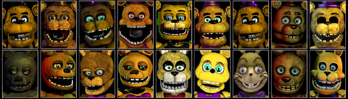 Ponds-of-Ink — Redesigned Fredbear and Springbonnie (Part One…