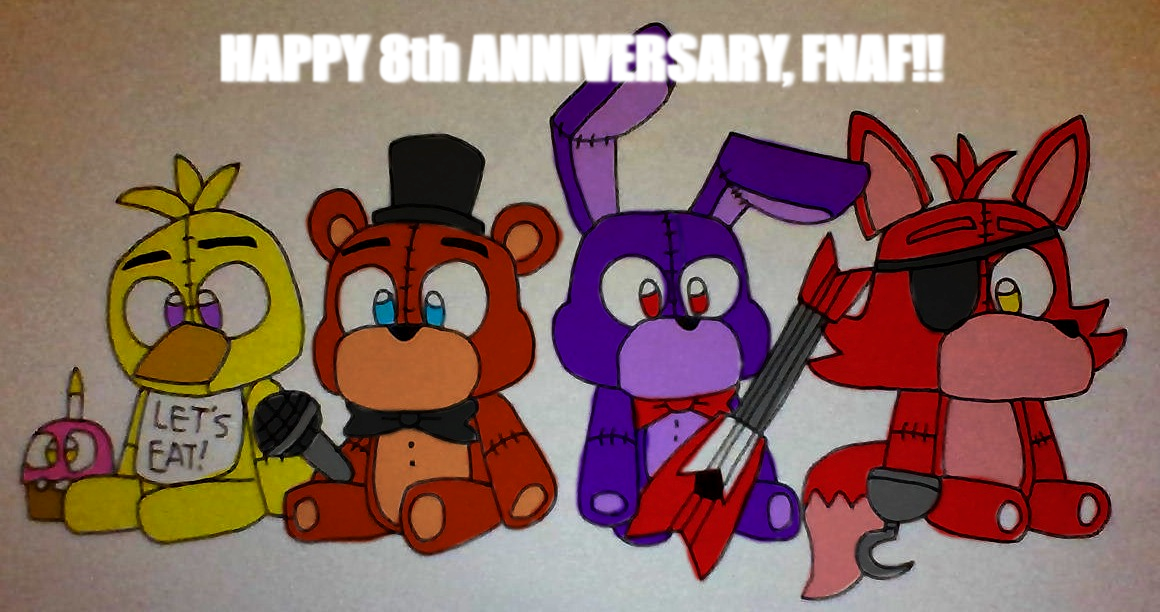 🎂 Happy 8th Anniversary to Five Nights at Candy's! 🎂 :  r/fivenightsatfreddys