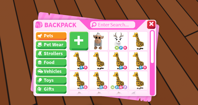 Giraffe, Trade Roblox Adopt Me Items