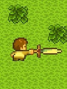 Player Using Sword