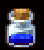 Blue Medicine in a Jar