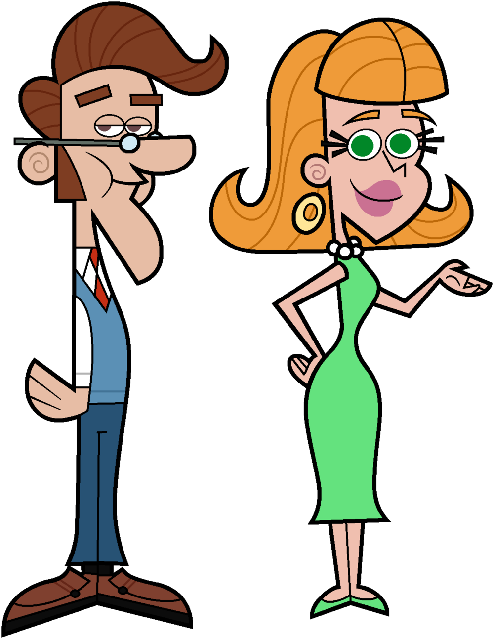 Mister Hugh Neutron and Mrises Judy Neutron | 2D Animated Wiki | Fandom