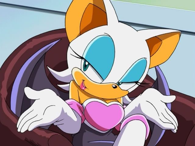 Rouge the Bat, Japanese Anime Wiki