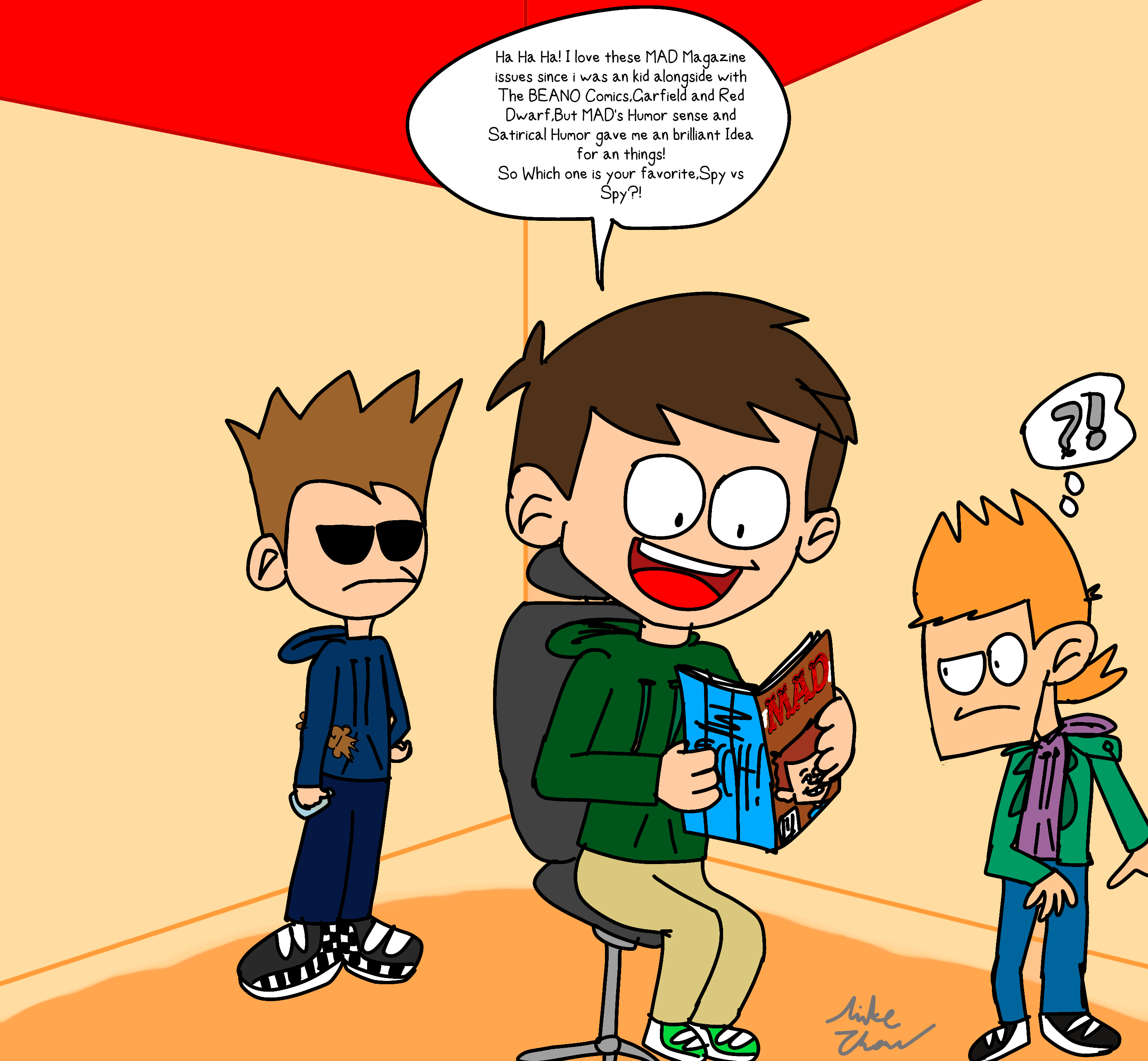 Boy, Tord, Fan Art, Drawing, Eddsworld, Fandom, Edd Gould, Tord