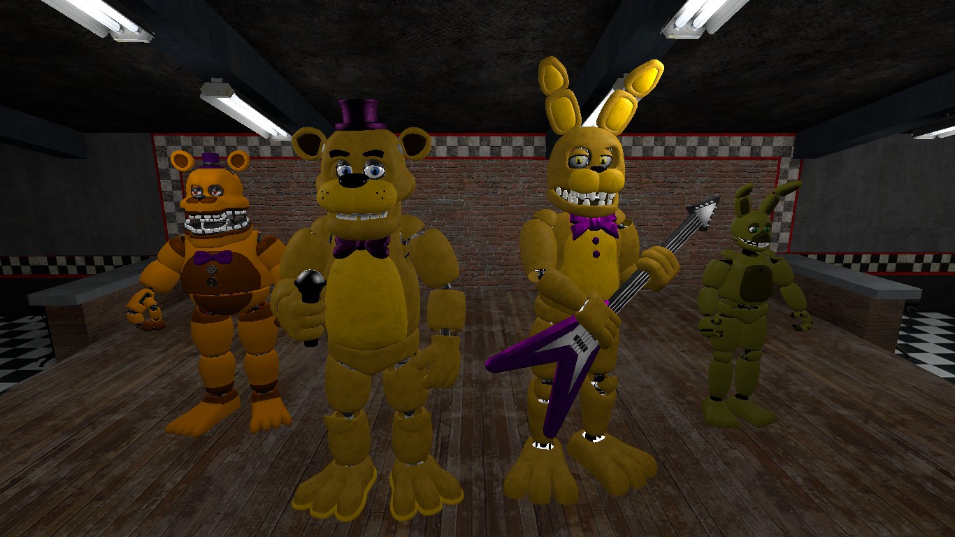 After some time I decided to make the animatronics in Gmod to show what I m...