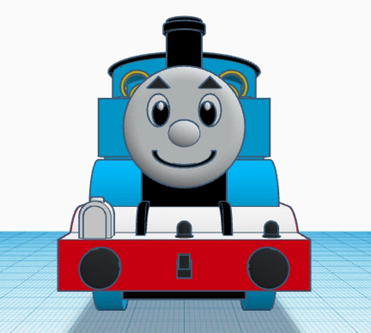 So I just made an "Accurate" Plarail Thomas on TinkerCad, What Do You