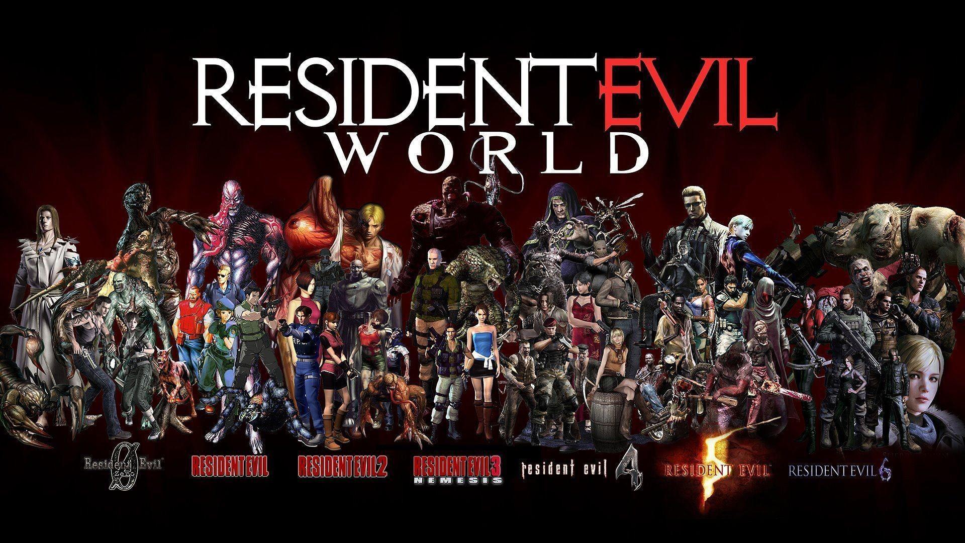 Resident evil части на пк. Resident Evil хронология игр. Resident Evil обои.