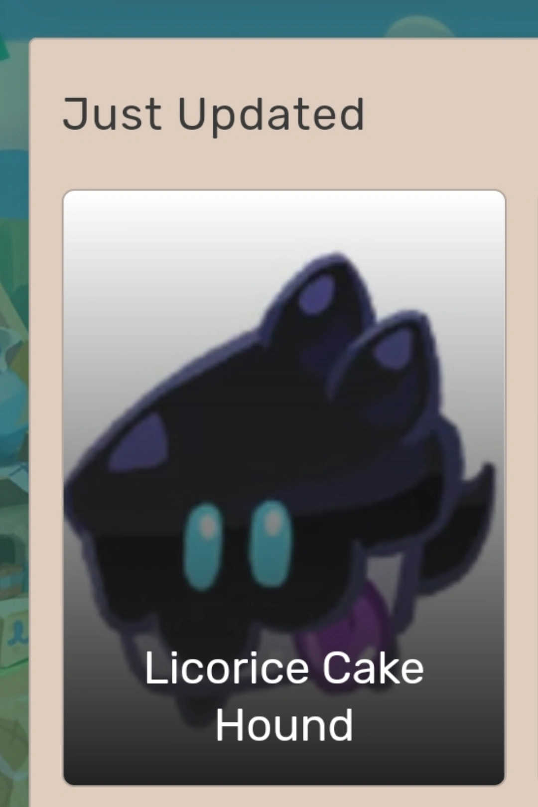 THERE WAS A LICORICE CAKE HOUND THIS WHOLE TIME? Fandom