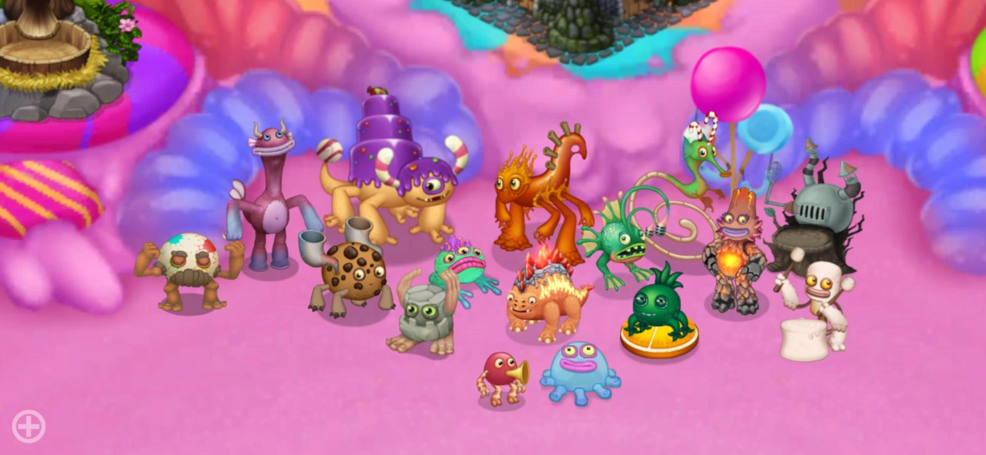 How to make the special monsters incandy island in my sing monsters the
