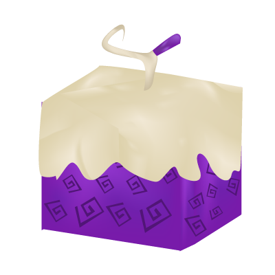 i drawn a simple dough move but with purple haki outline