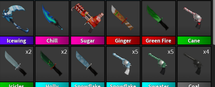 TRADING HEAT FOR ICE WING! (i use mm2 values) : r/MurderMystery2