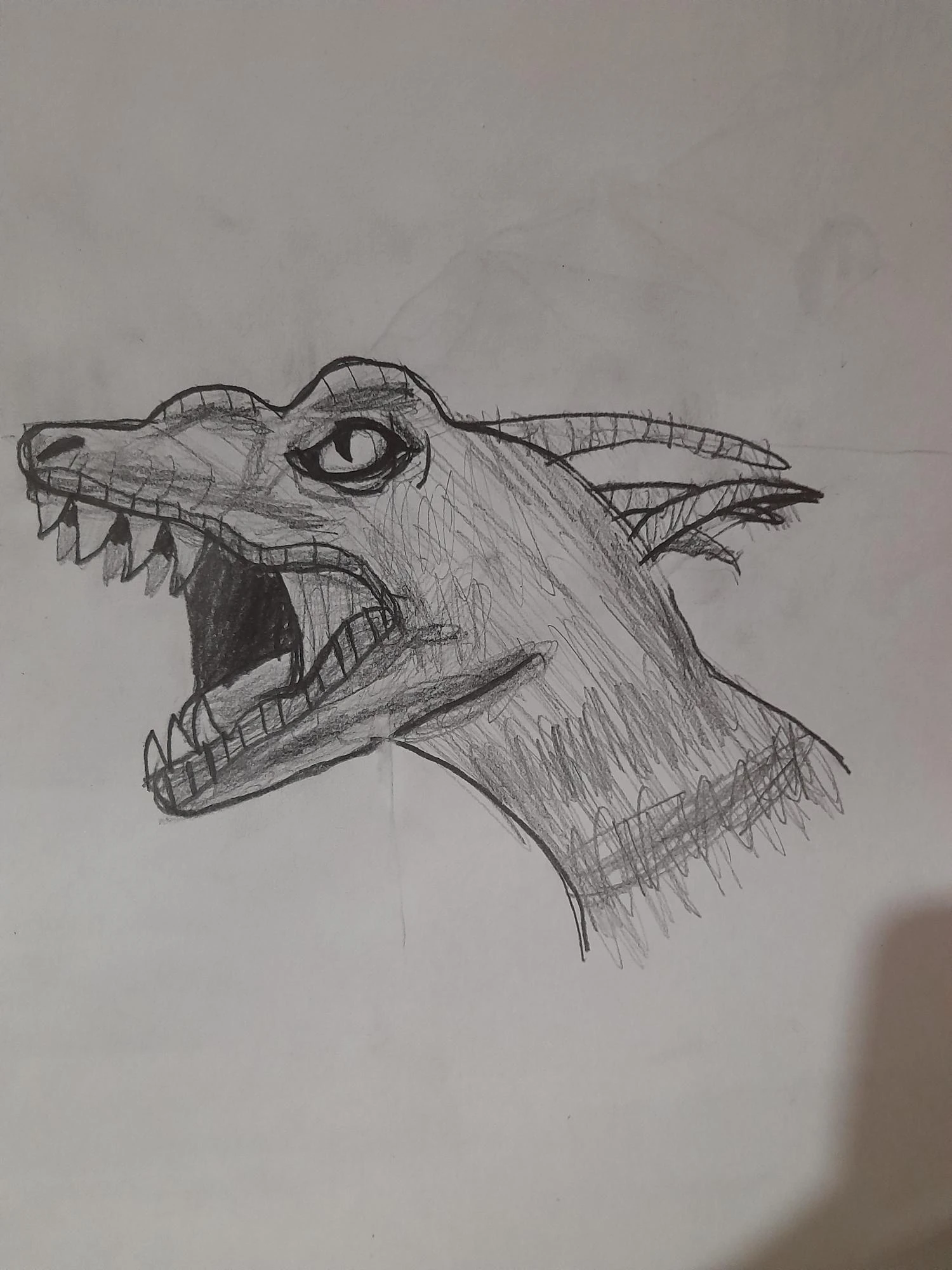 My sketch of a Pyroraptor (I'm back) | Fandom