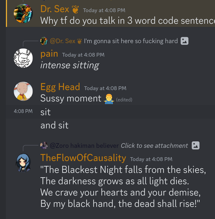 Some nice, wholesome Blox Fruits Discord moments