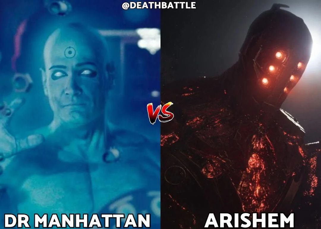 Dr. Manhattan (Film) vs. Arishem (MCU) Fandom