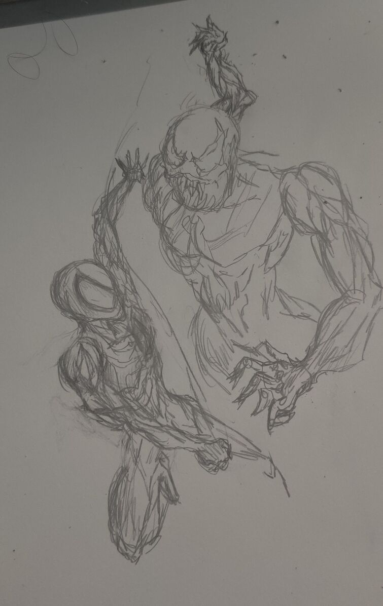 Making A Spiderman Vs Venom Sketch Fandom - making venom a roblox account