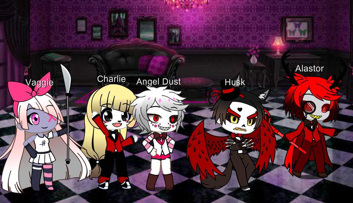 Hazbin Hotel In Gacha Club 1 Fandom 9955