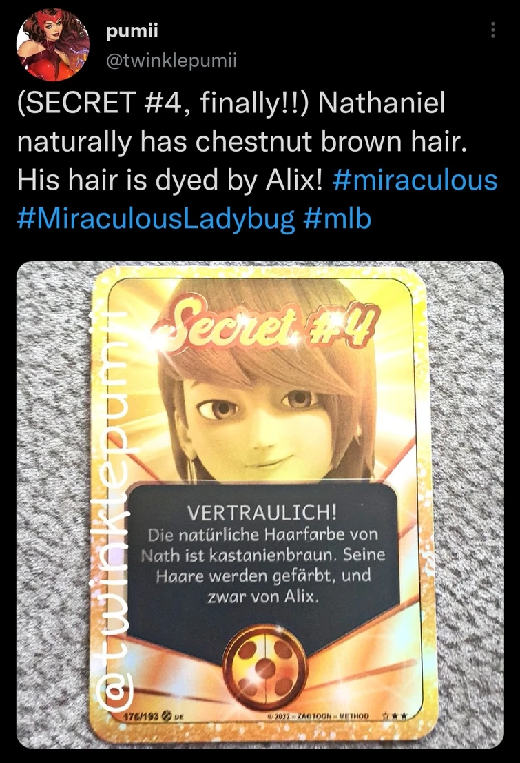 Nathaniel's card is finally revealed | Fandom