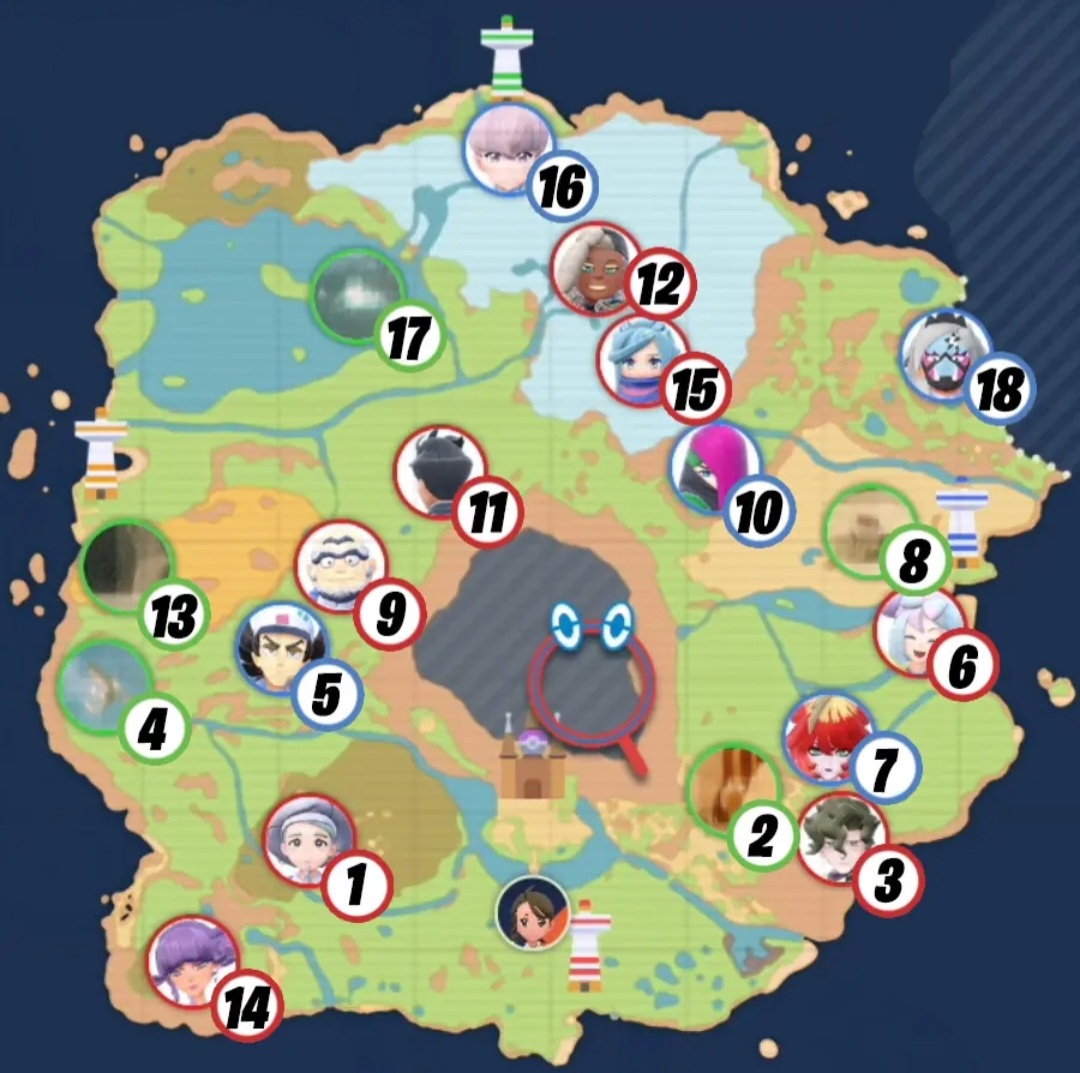 Order of Events for Pokémon SV Fandom