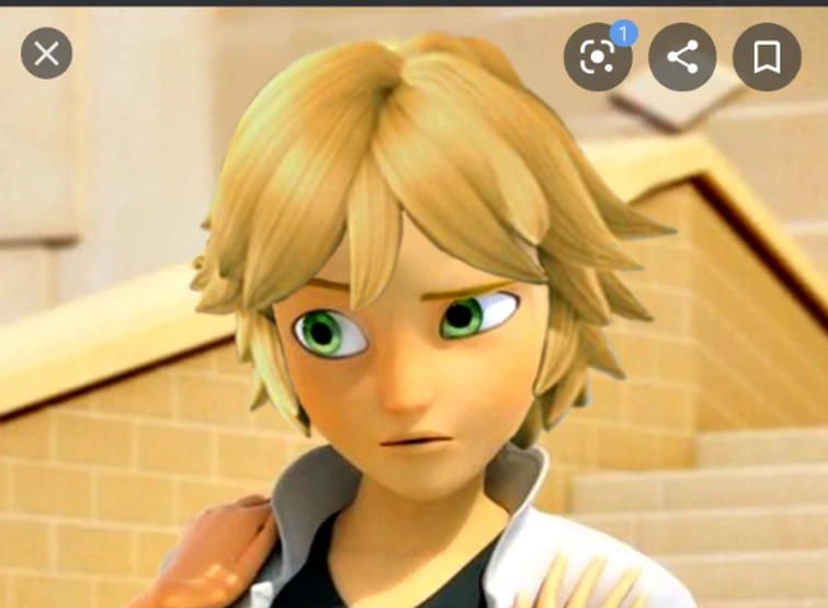 Ever seen Adrien and Cat Noir swap their hair? Well now you have. | Fandom