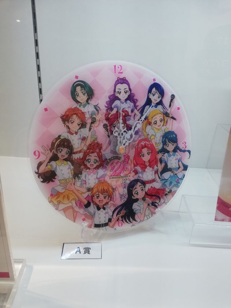 I went to Precure Pretty Store in Kitasenju MARUI in Tokyo (March