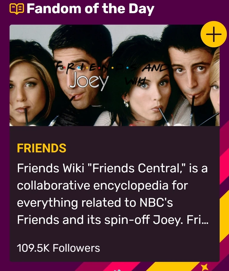 Discuss Everything About Friends Central Fandom