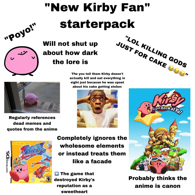meme to celebrate kirby's 31st birthday Fandom