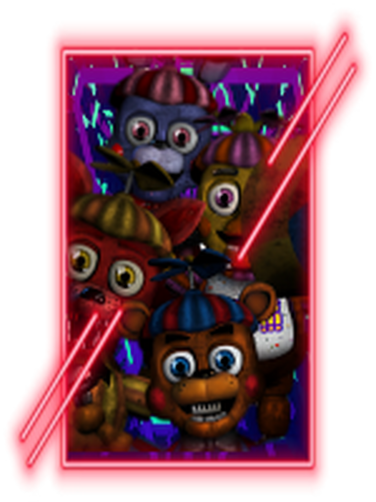Nightmare Animatronics FNaF:Security Breach by LivingCorpse7 on