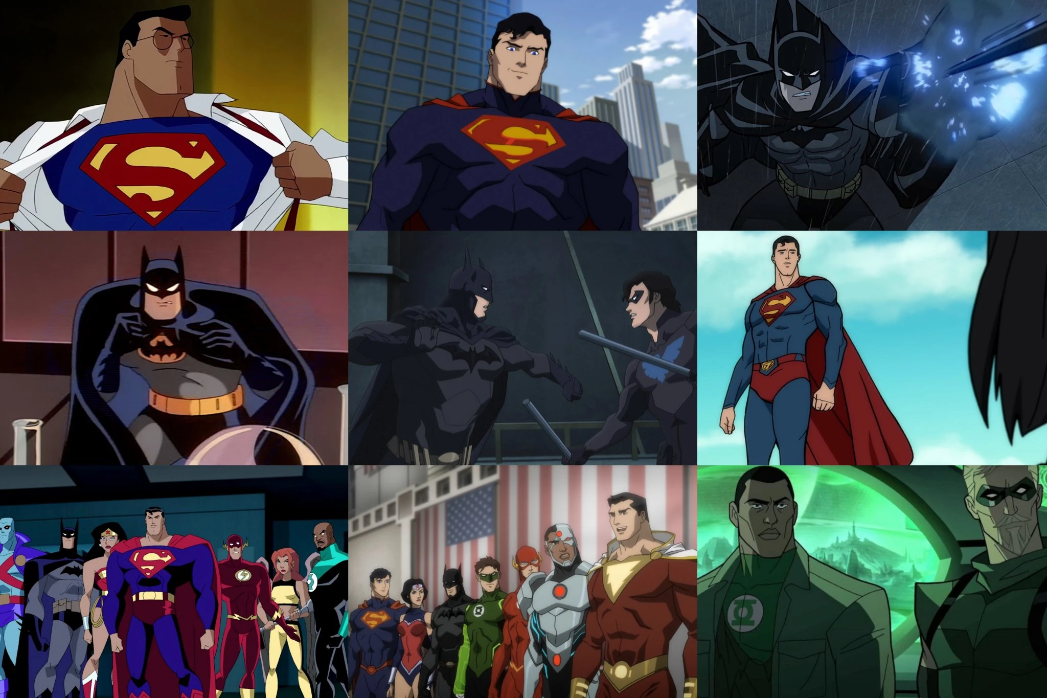 How you rank the art styles of these DC animated universes? Fandom