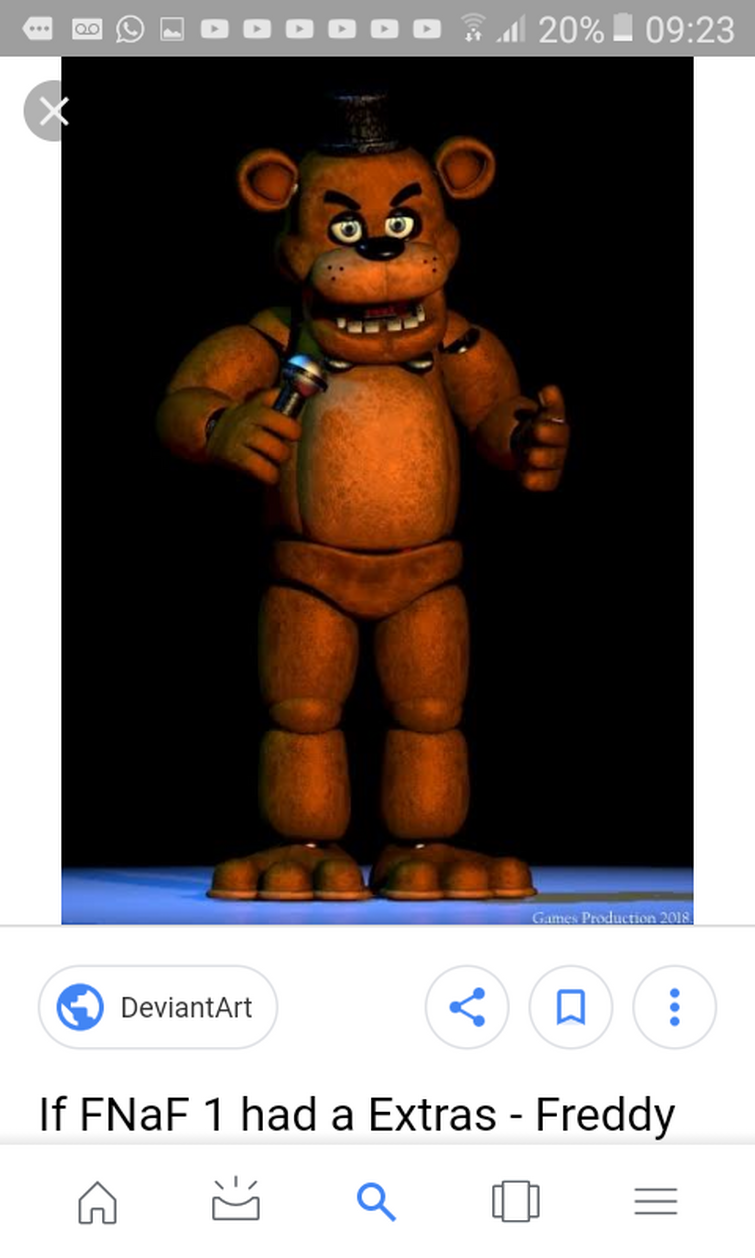 Qual animatronic do Fnaf 1 você seria?