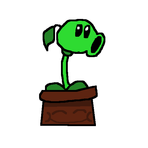 Peashooter Idle (Posting Poses later,Janky lol) Fandom
