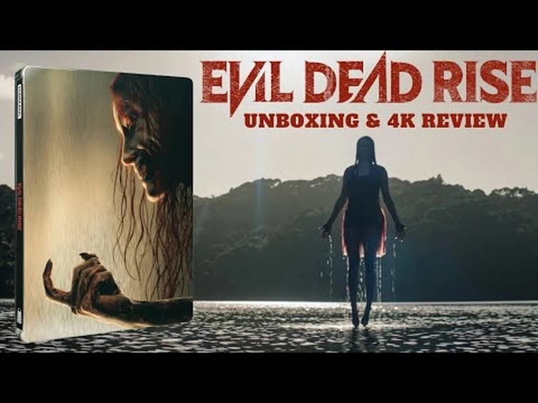 Evil Dead Rise 4k Ultra HD Bluray Steelbook Unboxing & 4k Review Fandom
