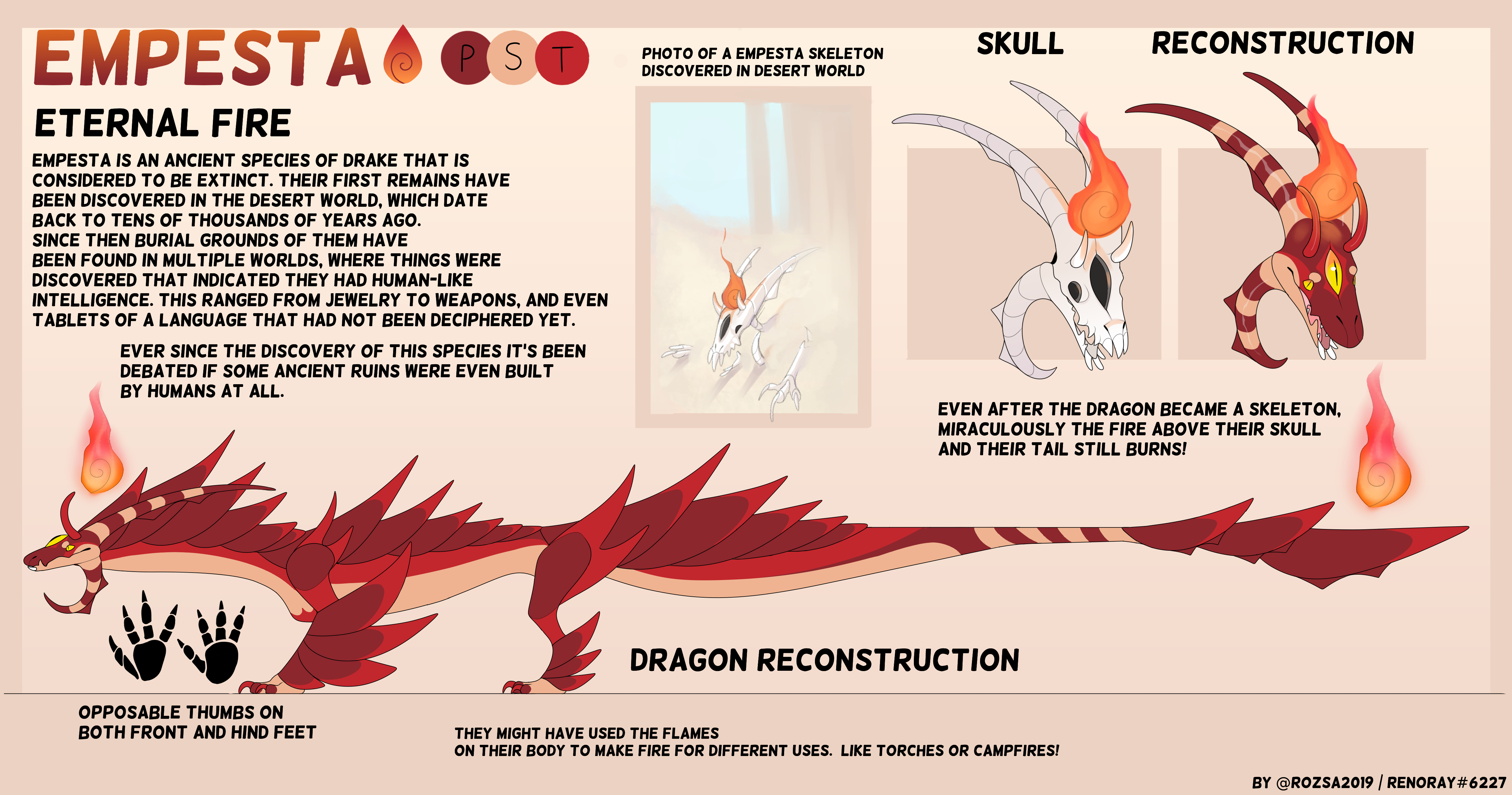 Extinct dragon concept fandom