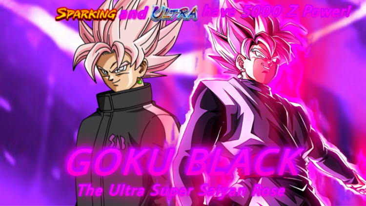 SOLD - Ultra Gogeta Blue+Ultra Goku black rose 14k chrono crystal