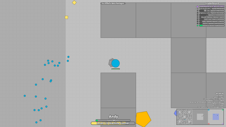 arras.io new special gamemode arms race + graveyard 