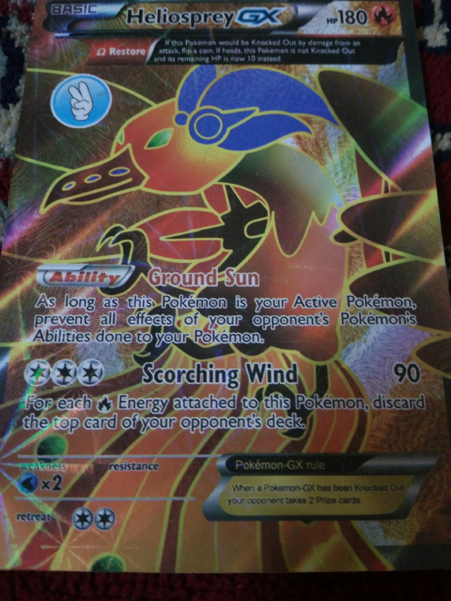 If you have exactly 6 Prize cards remaining and if your opponent's Active  Pokemon-GX or Pokemon EX is Knocked Out …