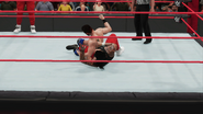 The Revival frequently targeted each brother's leg throughout the match