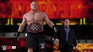 Brock Lesnar & Paul Heyman in WWE2K18