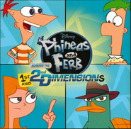 Phineas and Ferb Across the 1st and 2nd Dimensions - 1st Dimension cover