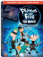 Phineas and Ferb Across the 2nd Dimension DVD cover