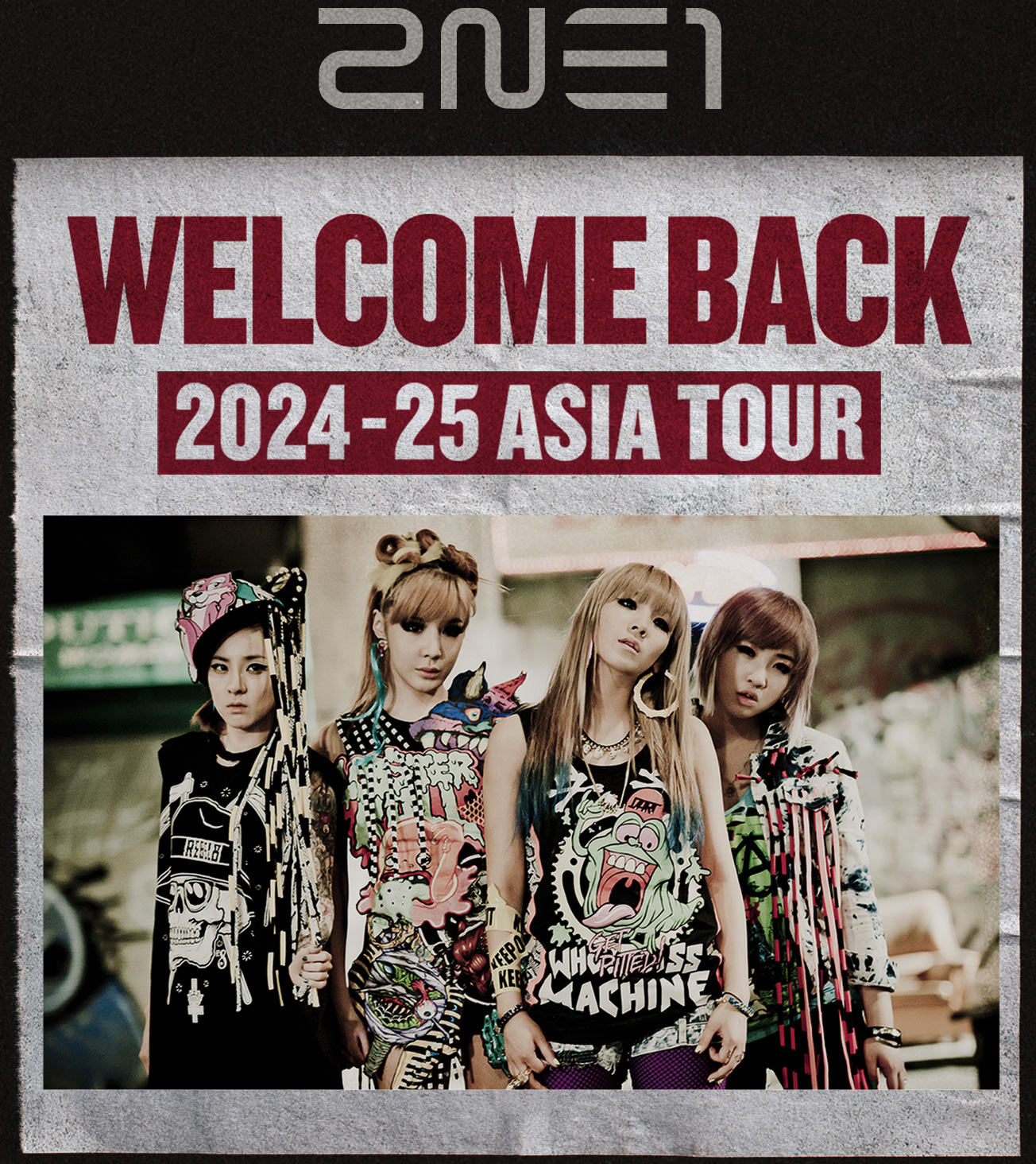 2NE1 Announces Asia Leg of 'Welcome Back' World Tour for