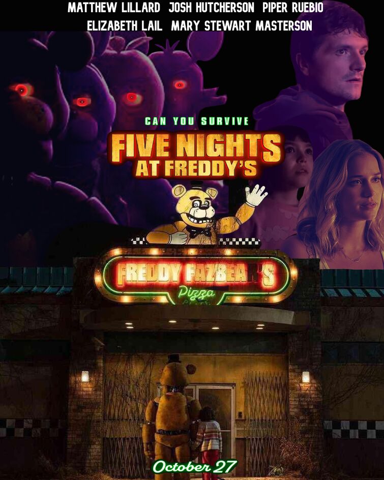 Fnaf Movie Challenge: Make a Poster For The Fnaf Movie | Fandom