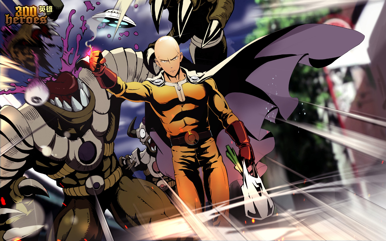 300+ Saitama (One-Punch Man) HD Wallpapers and Backgrounds