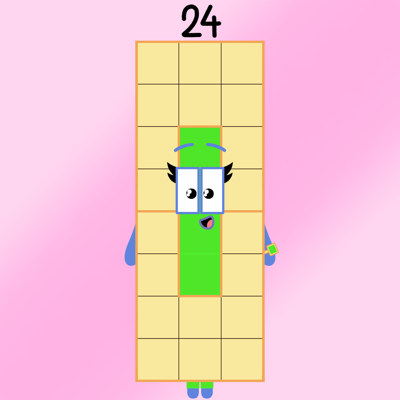 Numberblock 24 in ibisPaint X! ~ | Fandom