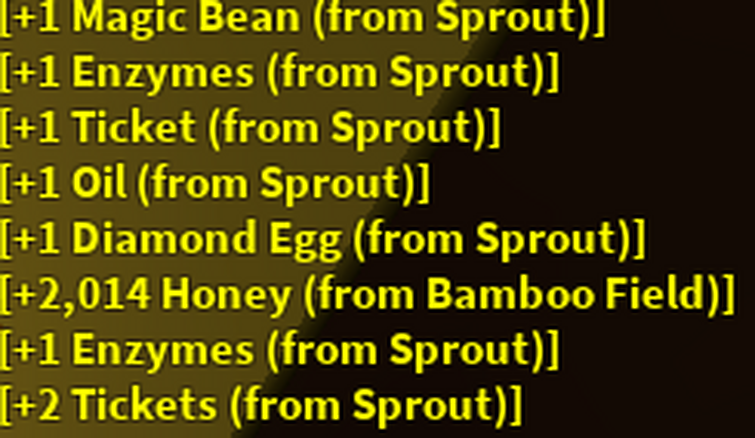 Just got a diamond egg from a legendary sprout : r/BeeSwarmSimulator